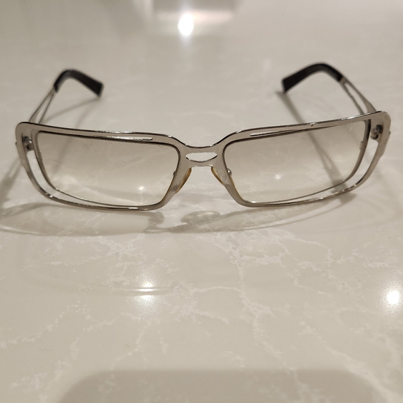 Throwback MOSCHINO 3182-S Metal Frame Double Rim Sunglasses Mase Italy 54-15-130 - Picture 2 of 9